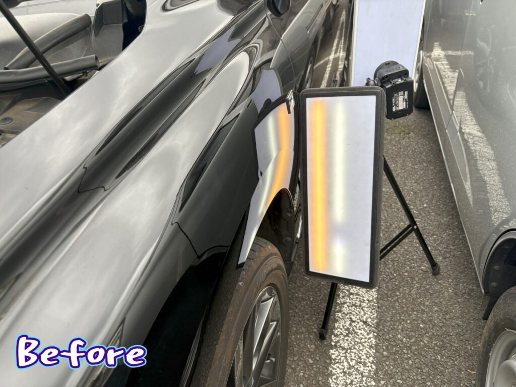 レクサスRX　デントリペア　before